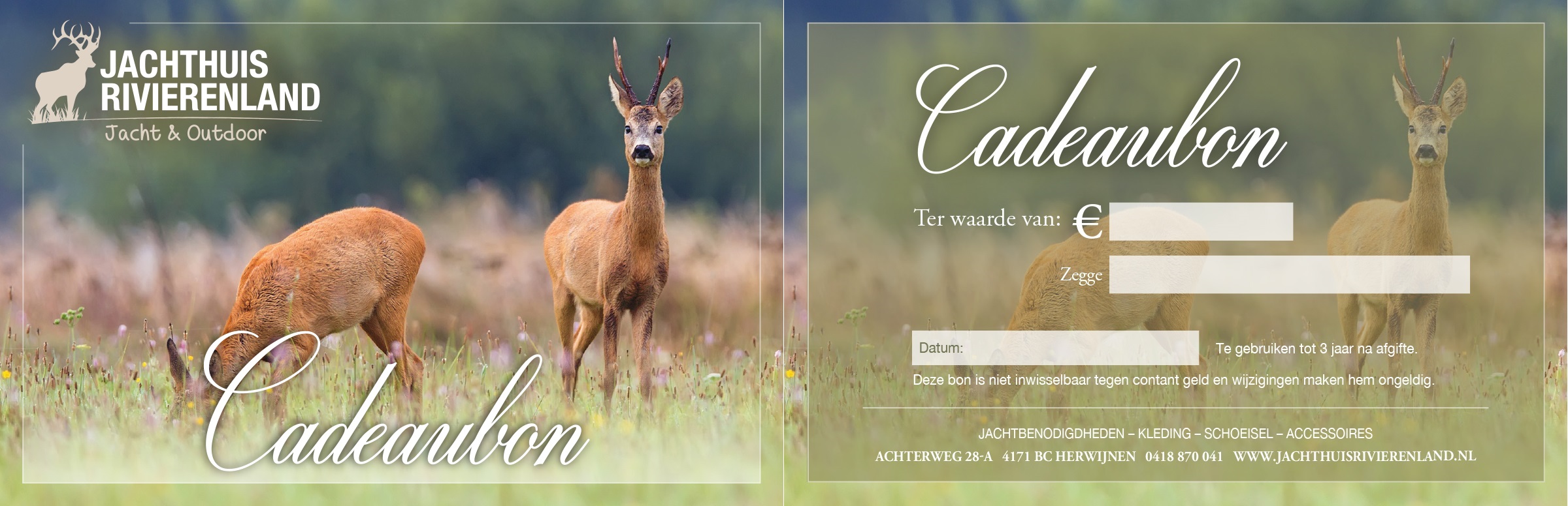 herwijnen-cadeaubon website